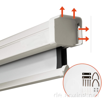 240x180 cm Glas Perlenmotorisierter Elektroprojektionsbildschirm